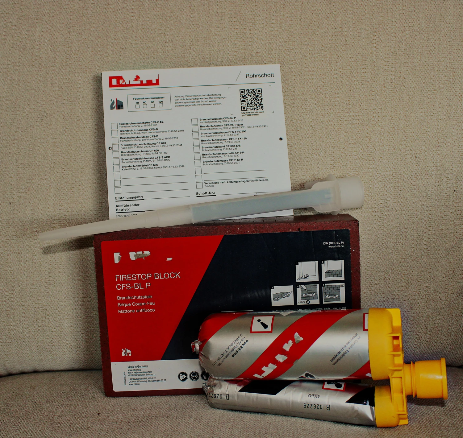 Brandschottungen von Büro- und Brandschutzdienstleistungen